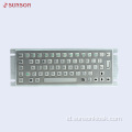 Keyboard Stainless Steel untuk Kios Informasi